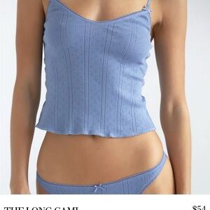 Cou Cou intimates French Blue Set